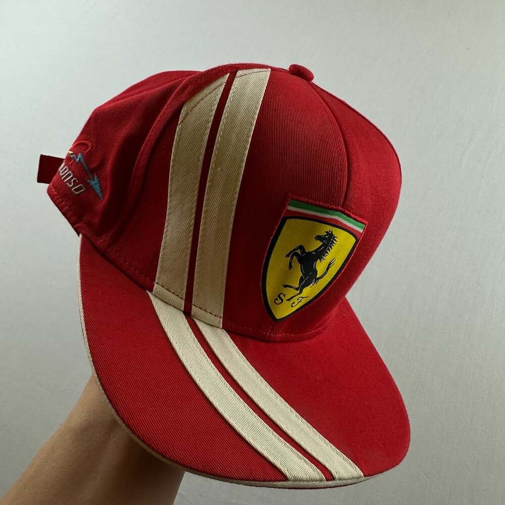 Ferrari Alonso Baseball Cap Red